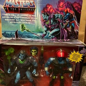 Mattel Blue and Black Action Figures Playset